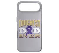 Custodia per iPhone Air Meme per la consapevolezza del cancro al pancreas per il papà più duro di sempre