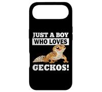 Custodia per iPhone Air Mens Reptile Boy Who Loves Leopard Geckos Lover