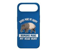 Custodia per iPhone Air Mens Womens Kids Humans Hurt Head Tapirs Make Me Happy