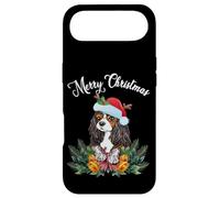Custodia per iPhone Air Mens Womens Kids Merry Christmas Santa Cavalier Dog Mom
