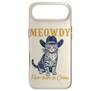 Custodia per iPhone Air Meowdy Cat Detective Western Feline Noir Criminal Hunter