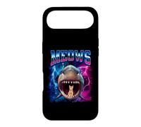 Custodia per iPhone Air Meows Cat Shark Mouth 80s Bootleg Sharks Funny Cats Lover