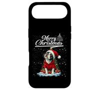 Custodia per iPhone Air Merry Christmas Boston Terrier Santa Hat Dog Lovers Xmas