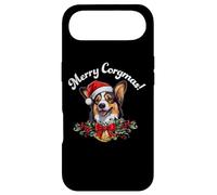 Custodia per iPhone Air Merry Corgmas Christmas Xmas Black Tricolor Corgi Lover