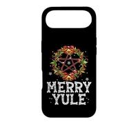 Custodia per iPhone Air Merry Yule - Winter Solstice - Holly Pentagram - Gift