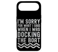 Custodia per iPhone Air Mi dispiace per quello che ho detto quando stavo ormeggiando la barca