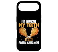 Custodia per iPhone Air Mi lavo i denti con pollo fritto divertente pollo fritto
