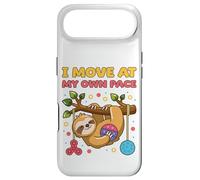 Custodia per iPhone Air Mi muovo al mio ritmo Sloth Boy Girl Fidget Sensory Play