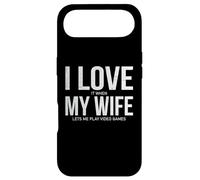 Custodia per iPhone Air Mi piace quando mia moglie mi permette di giocare ai videogiochi Divertente Gamer