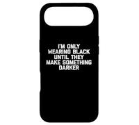 Custodia per iPhone Air Mi vesto solo di nero finché non fanno qualcosa di più scuro