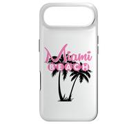 Custodia per iPhone Air MIAMI BEACH FLORIDA Palma Retro Tropicale