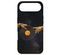 Custodia per iPhone Air Michelangelo DJ Creation Of Adam Hands Art - Disco in vinile anni '90