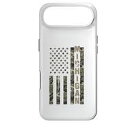 Custodia per iPhone Air Michigan United States Distressed Camo w US Flag