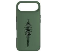 Custodia per iPhone Air Minimalist Pine Tree Illustration Simple Hiking 80s Graphic