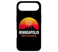 Custodia per iPhone Air Minneapolis Minnesota Vintage Sunset Retro City State USA