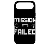 Custodia per iPhone Air Missione fallita batteria scarica Gamer Joke Console di gioco Umorismo