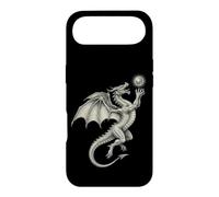 Custodia per iPhone Air Mitico Drago Holding Sun Orb Vintage Art