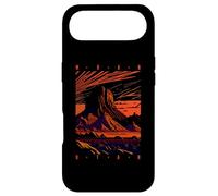 Custodia per iPhone Air Moab Utah Retro Tramonto Scenico Red Rocks Butte Design