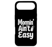 Custodia per iPhone Air Momin' Ain't Easy Funny Parenting Tipografia Citazione Design
