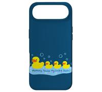 Custodia per iPhone Air Mommy You're My Lucky Duck Cute Rubber Ducky