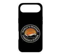 Custodia per iPhone Air Mondi Okayest Cornhole Giocatore Tramonto Cortile