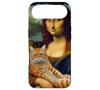 Custodia per iPhone Air Monna Lisa con in braccio un gatto Ritratto d'arte Pittura