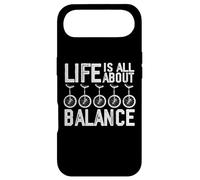 Custodia per iPhone Air Monociclo vintage divertente dire della vita è tutto sull'equilibrio