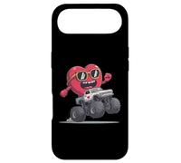 Custodia per iPhone Air Monster Truck Cuore 4 Ruote Offroad San Valentino
