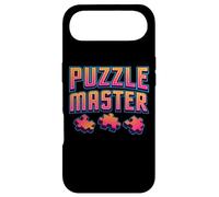 Custodia per iPhone Air More Puzzle Less Stress Jigsaw Lover Maglietta grafica colorata