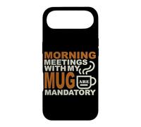 Custodia per iPhone Air MORNING MEETINGS WITH MY MUG MANDATORY