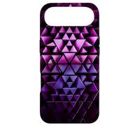 Custodia per iPhone Air Motivo Geometrico Astratto a Triangoli 3D Futuristi