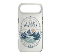 Custodia per iPhone Air Mountain River Faith Verse Deep Waters Comfort Citazione