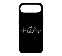 Custodia per iPhone Air Mouse battito cardiaco ECG Pulse Pet Rat Roditori Amante