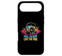 Custodia per iPhone Air Music Headphones DJ Feel The Beat Live The Vibe Retro Sound