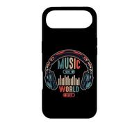 Custodia per iPhone Air Music On World Off Cuffie Retro Soundwave