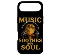 Custodia per iPhone Air Music Soul Cuffie Moon Retro Sound Healing