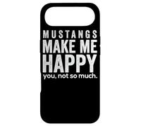 Custodia per iPhone Air Mustang mi rendono felice non sei molto divertente