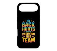 Custodia per iPhone Air My Back Hurts From Carrying This Team Gamer Rage Team