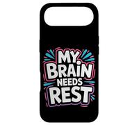 Custodia per iPhone Air My Brain Needs Rest Burnout Stanco Umore Esausto |-