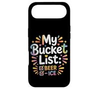 Custodia per iPhone Air My Bucket List Beer Ice Drinker Routine Party Bar -