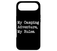 Custodia per iPhone Air My Camping Adventure My Rules Citazioni divertenti