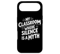 Custodia per iPhone Air My Classroom: Where Silence is a Myth Funny Teacher Citazione