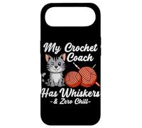 Custodia per iPhone Air MY CROCHET COACH HAS WHISKERS AND ZERO CHILL
