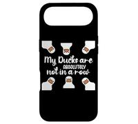 Custodia per iPhone Air My Ducks Are Absolutely Not in a Row Sign Cute Duck Lovers