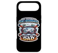 Custodia per iPhone Air My Favorite Ski Buddies Call Me Dad Festa del papà Skiing Papa