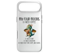 Custodia per iPhone Air My Four Moods I Need Coffee I Need a Nap Dragon Coffee Lover