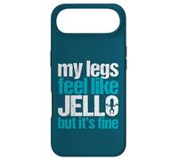 Custodia per iPhone Air My Legs Feel Like Jello But It's Fine, regalo per sollevamento pesi in palestra