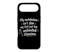 Custodia per iPhone Air My metabolism isn’t slow my fork just has unlimited stamina