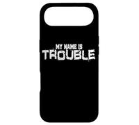 Custodia per iPhone Air My Name Is Trouble dicendo per Troublemaker pazzo