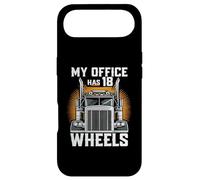 Custodia per iPhone Air My Office Has 18 Wheels Semi Truck Driver Work